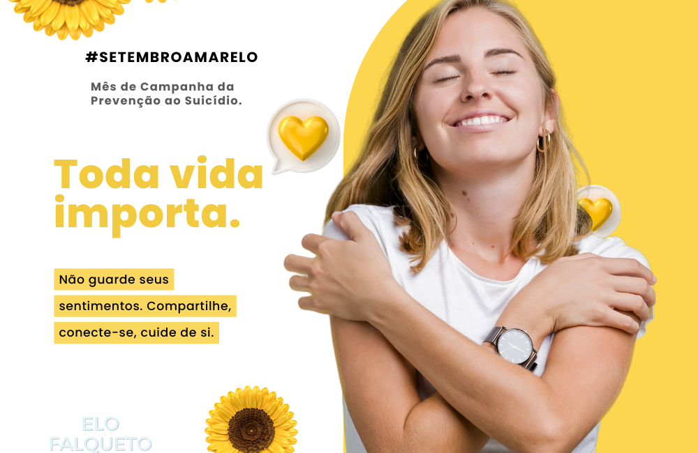 Setembro Amarelo: Mês de Prevenção ao Suicídio