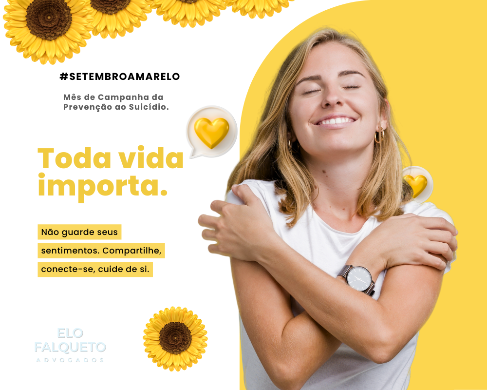 Setembro Amarelo: Mês de Prevenção ao Suicídio